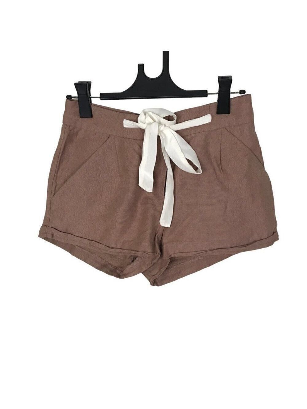 ARITZIA Wilfred Allegra Short Linen Blend Tie -Waist Shorts Size  00